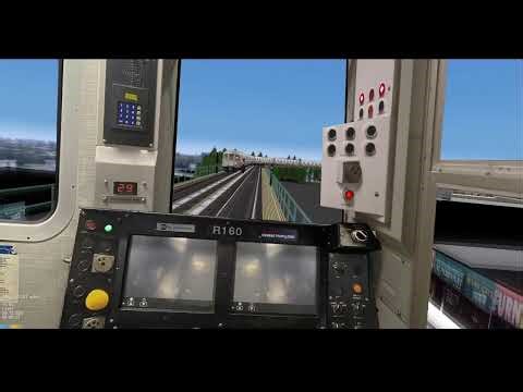 OpenBVE RP Run: R160B Siemens Q Train to Coney island