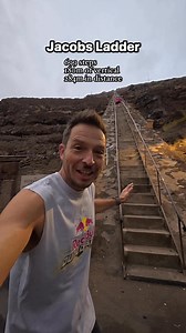Attempt #1 of the Jacobs Ladder in St Helena. Let’s GO!! St Helena Tourism | Life of Mike