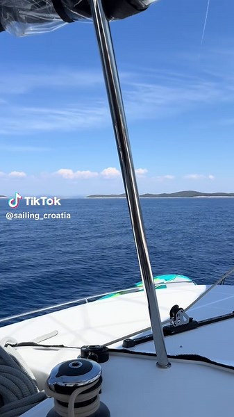 Sailing Croatia on TikTok