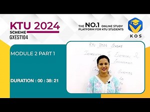 KTU S1 INTRODUCTION TO ELECTRICAL & ELECTRONICS ENGINEERING 2024 SCHEME| MODULE 2, PART 1 |KOS APP