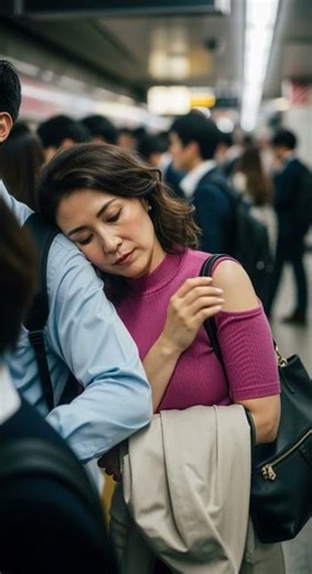 Crowded Shibuya Subway During Morning Rush Unbelievable Commute Experience #Tokyo #RushHour #Subway