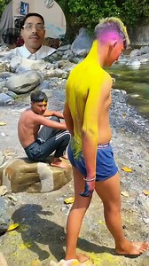 601K views · 10K reactions | This dog is so smart, friends. Look at this. It didn't let its owner go into the water to bathe. It #held #his #hand #and #brought #him #up. | Abiram Bhandari | Facebook