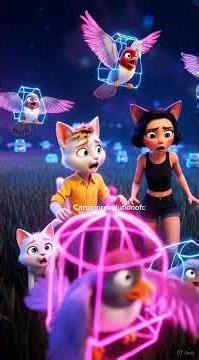 Father's Picnic Payback: Cats vs. Thieving Birds! | Pixar-Style Revenge Tale