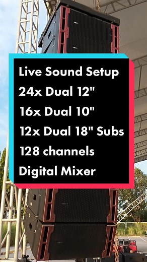 #livesound #soundengineer #setup