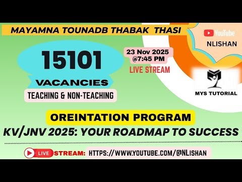 KV & JNV Recruitment Orientation Program