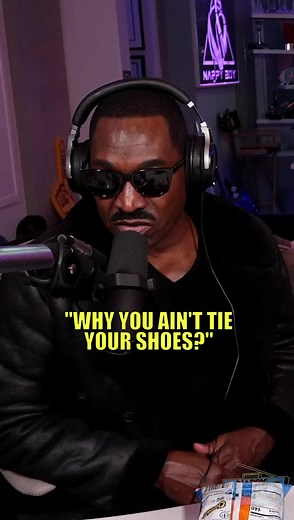 5M views · 121K reactions | On today’s episode of How F****ed Up Is F****ed Up… Clifton Powell had some choice words about shoelaces 藍藍 Nappy Boy Radio Podcast available anywhere you listen to podcasts  #nbrp #reels | T-Pain | Facebook