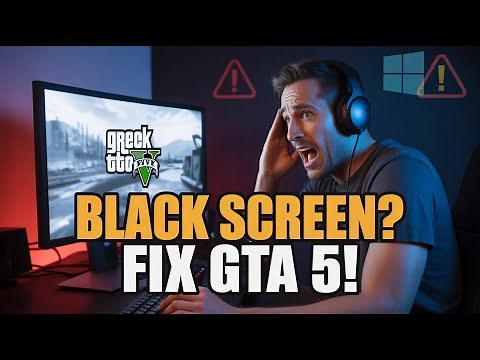 How to Fix GTA 5 Black Screen Problem (2025)