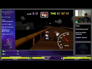 Mario Kart 64 - World Record on Banshee Boardwalk - 40"70 (NTSC: 33"85) by Matthias Rustemeyer