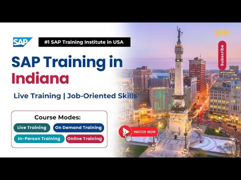 SAP Training in Indiana | Best SAP Institute with Live Classes & Placement Support