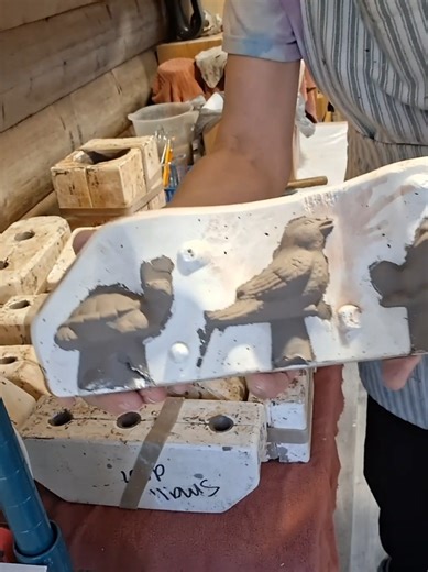 Slipcasting Tiny Critters: A Pottery Journey