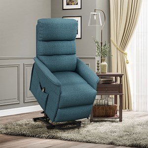 HOMCOM Electric Power Lift Recliner Chair for the Elderly, Blue