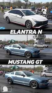 627K views · 2.7K reactions | Elantra N vs Mustang GT drag race @ Island Dragway visit Island Dragway for the next Test & Tune event | import2race.com | Facebook