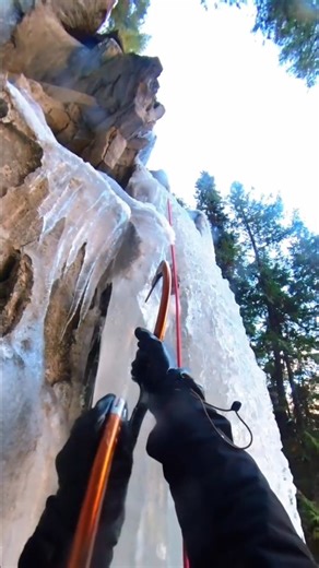 Leonardo Iezzi on Instagram: "Ice climbing Italian style! Trusting the thin ice... maybe *too* much. A hilarious fall with friends! Good thing I trust my belayer.. and his sense of humor! #IceClimbing #ClimbingFails #WinterFun #ItalianAdventures #FunnyFalls #OutdoorLife #AdventureTime"