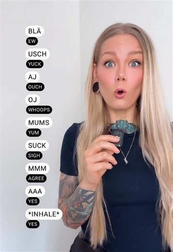 🇸🇪 Our Swedish sounds! Sounds like these aren’t quite the same across languages. Which of these do you find the strangest? #sverige #svenska #sweden #swedish #learnswedish