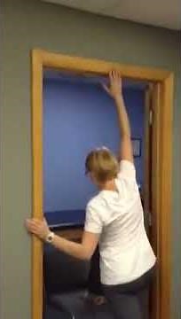 Doorway hip flexor stretch