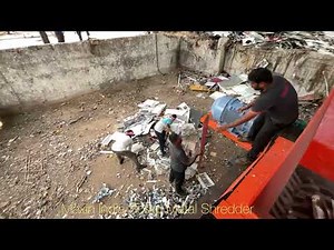 Scrap metal shredder Machine, #ScrapMetalCrusherMachine, #IronScrapShredder, #Scrapmetalcrushing