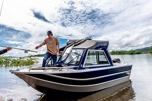 [Hot Item] Kinocean Full Welded New Design Fishing Cabin Aluminium Boat for Sale