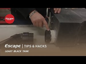 Escaping the Leak: DIY Guide for Your 21' Escape Trailer's Black Tank Woes