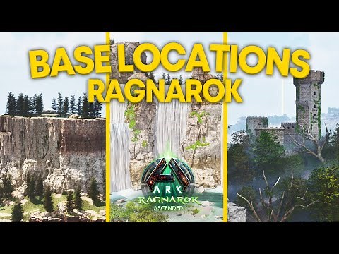 TOP 25 BEST BASE LOCATIONS on RAGNAROK ASCENDED! | ARK: Survival Ascended