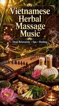 Vietnamese Herbal Massage Music 🌿 Relaxing Spa Sound