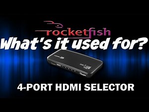 Rocketfish hdmi switch unboxing