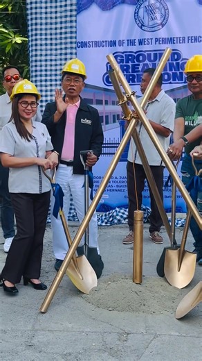 Groundbreaking Ceremony for the West Perimeter Fence and Gate of the INNHS Main Compound Jerry Valdez Carreon Nica Rae Jessie Cecil Malapit Munar Rosario Claudia Corcuera Hamilton C. Remigio Aguila Aerel Christian | Richard Morgado Collado