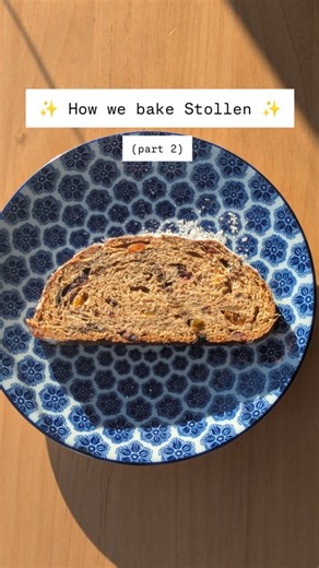 Follow along as Aki and Avrie show us the last half of the Stollen baking process! ✨🇩🇪 #germanbakery #northeastminneapolis #nomnom #stollen #treatyourself | Aki's BreadHaus - German Style Baking