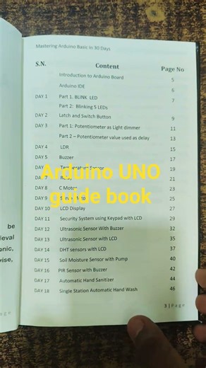Arduino UNO guide book #coding #msrobotics
