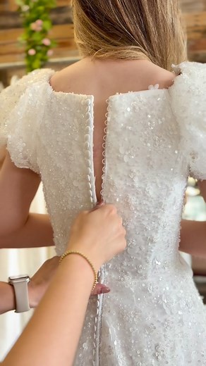 4.4K views · 41 reactions | We are absolutely obsessed with Ruby from our @whiterose.bridalcollection ✨勺 The way she sparkles is EVERYTHING! She is a must see during your appointment! Book now with the link in our bio!!! • • • #saltlakecity #modestweddingdress #engaged #uniqueweddingdress #bride #utahwedding #weddingdressshopping #weddingplanning #fiance #draperutah | Utah Bride Room | Facebook