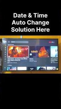 LG TV Date & Time Automatic Change #lgtv #lgtv2025 #4ktv #lgindia #lgoledtv #lgledtv #lg #lgtv2026