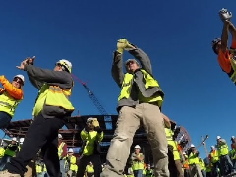 Construction Site Workout: Squat, Stretch, Bend