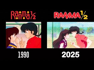 Ranma ½ Anime Season 2 Episode 8: 1990 VS. 2025 side-by-side @eganimation442