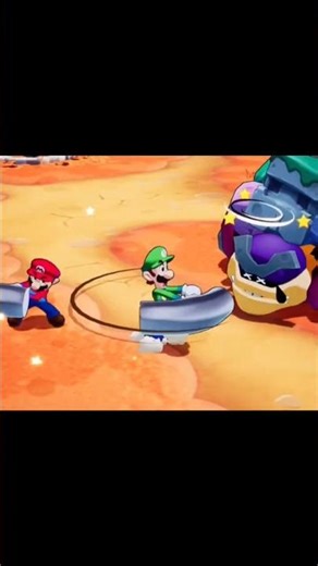Mario & Luigi: Brothership – PERFECT Timing vs Gorumbla! 🎯#shorts #mario#nintendo #nintendoswitch
