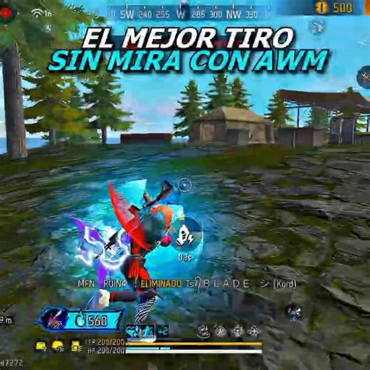 This is the best shot without a scope using an AWM ☠️✅