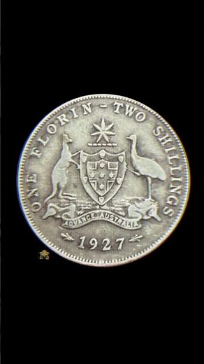 🇦🇺 Australia 1927 – Florin & Shilling - #King #History #silver #australia #iran #uk #collection