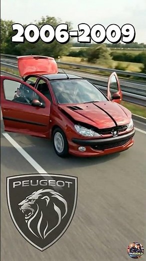 The Peugeot 206 — 26 Years of the Best-Selling French Car Ever 🤯