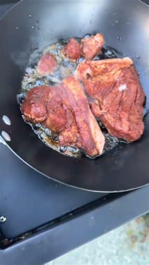 Making good barbecue pork #queenstownnewzealand #Cooking #Best ￼