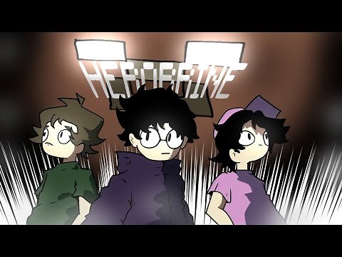Saiko , Ycaro & Meiaum - A LENDA DO HEROBRINE (ANIMADO)