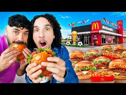 TRYING THE ENTIRE WORLD CUP MCDONALD'S MENU 🍔⚽️