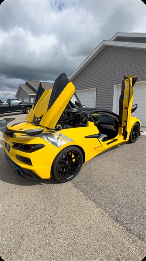 180 reactions · 14 shares | Today’s Corvette C8 Z06 vertical door...