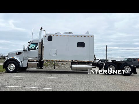 168" Extended Sleeper Peterbilt 576 Ultra Cab with Bath and Kitchen 2023 Long Haul SEMI Truck