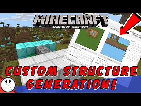 How To Make CUSTOM STRUCTURE Addons (Minecraft Bedrock)