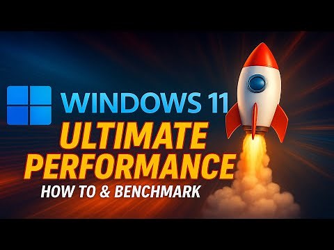 How to enable ULTIMATE PERFORMANCE Plan in Windows (2025)