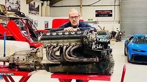 Lamborghini Countach QV Engine Removal