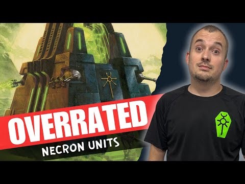10 Overrated Necron Units You Should Stop Using in 10th Edition!