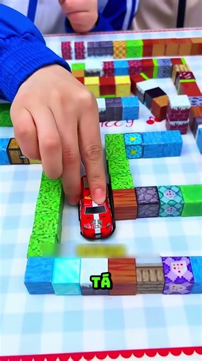 Para onde vai o carro vermelho 🚗🧱