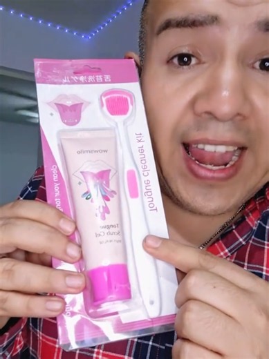 Gel y cepillo para la lengua #vivalaquincena #padmike #TikTokShopMX #lingual #limpiezabucal