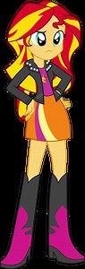 EQG Sunset Shimmer Vectors