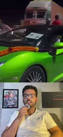 Fake lamborghani in india 🤯