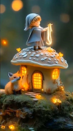 Magical Fairy & Baby Pig Scene – Enchanted Forest Friendship Cinematic